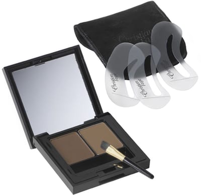 Christian Faye Wenkbrauwpoeder Duo Kit dark brown 3gr