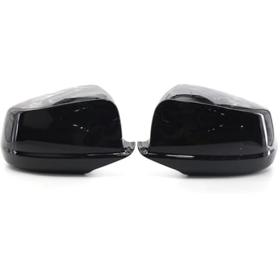 2 stuks Spiegelkap, Achteruitkijkspiegel Afdekkap Carbon Patroon Vervanging voor BMW F10 5Serie Sedan zwart