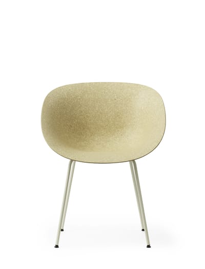 Normann Copenhagen Mat Fauteuil - hennep - crème
