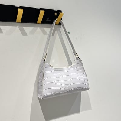 Handtas met krokodillenprint, nieuwe stijl, forenzentas voor dames gray
