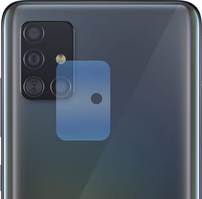 Camera Lens Protector - Geschikt voor Samsung Galaxy A51 - Extra Sterk - Gehard Glas - Camera Screenprotector - Beschermglas - Tempered Glass - Screen Protector