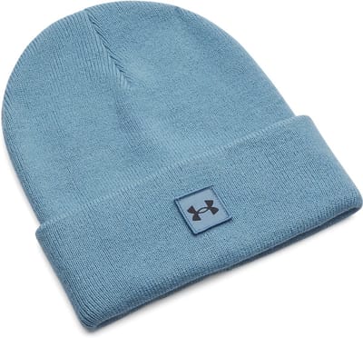 Under Armour Beanie Halftime Cuff 1373155 Blue 418-(US OSFM)
