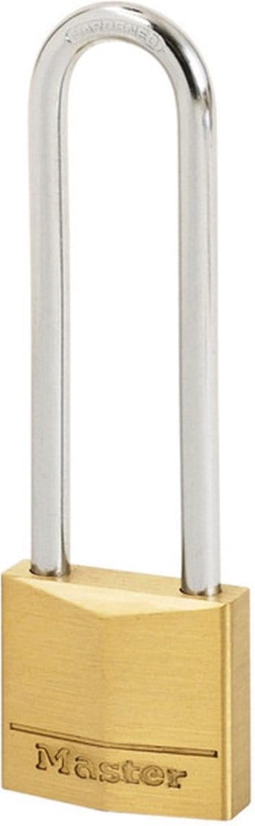 MasterLock hangslot 50 mm goud - beugellengte 60 mm