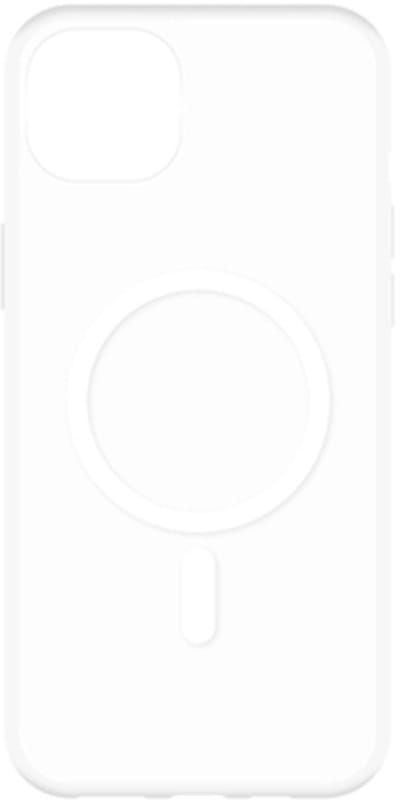 Just in Case hoesje geschikt voor iPhone 14 Plus Hoesje geschikt voor MagSafe - Ultra Dunne Backcover - Transparant