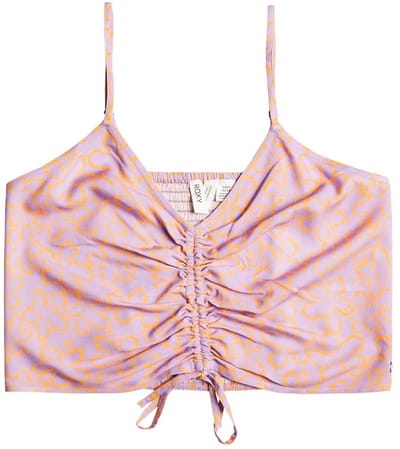 Roxy Vibrant Light Top Zonder Mouwen Oranje L Vrouw
