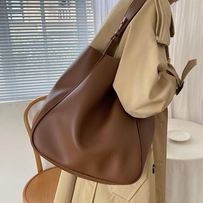 Tote Bag Nieuwe Dames Tas Commutertas Veelzijdig Grote Capaciteit High-end Schoudertas Okseltas black