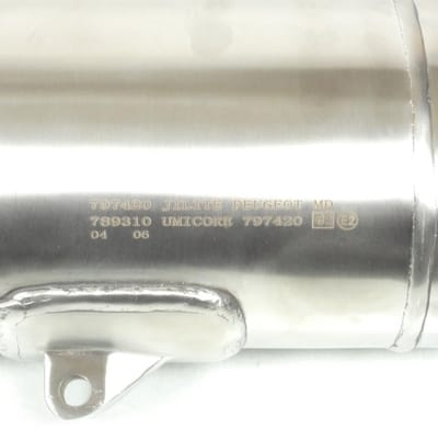 Silencieux échappement pour scooter Peugeot 400 METROPOLIS EU5 1179821714 789310