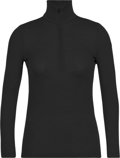 Icebreaker 175 Everyday LS Half Zip Thermoshirt Vrouwen - Maat XS