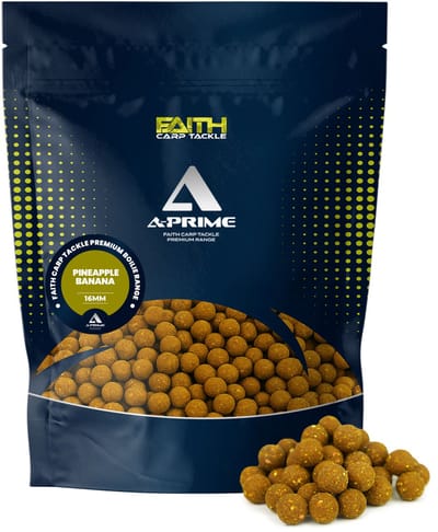 Faith Carp Tackle A-Prime Boilie - 5kg - 16mm - Banana/Pineapple