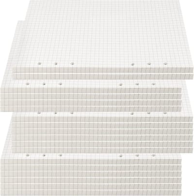 A5 Rooster Navullingen, 450 Vellen/900 Pagina's, 100GSM Vierkant Gelijnd Papier voor Planner, 6 Gaten Geponst voor 14.5 x 21 cm Notitieboek