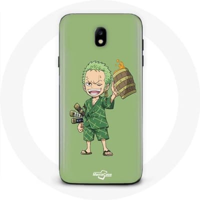 Samsung Galaxy J3 2017 hoesje Manga Roronoa Zoro uit één stuk