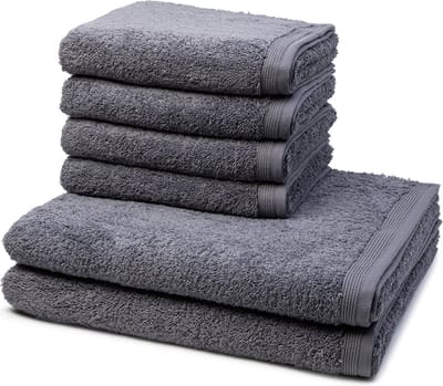 Möve 4 X Handdoek 2 X Douchehanddoek - in een set Superwuschel