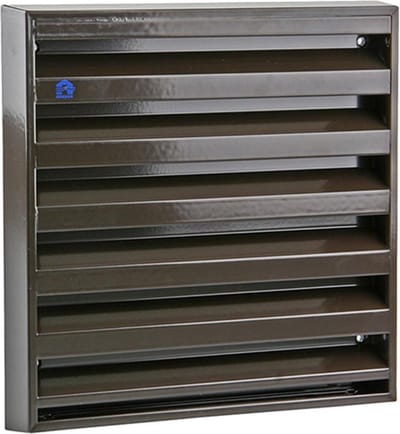 Muurrooster 225mm X 225mm ALU Renson BRUIN