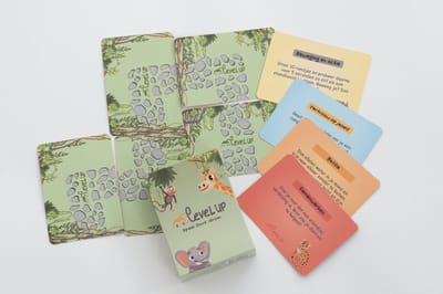 Level Up - Familiespel - Kinderen - Cadeau - Verbinding - Vaardigheden