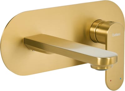 CHAPALA - Wandgemonteerde mengkraan - Goud - Messing
