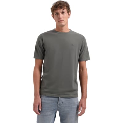 Dstrezzed Zeke Tee Polo's & T-shirts Heren - Polo shirt - Grijs - Maat XXL