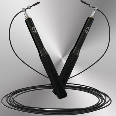PunchR™ Springtouw SPX Metalen Handgrepen Zwart