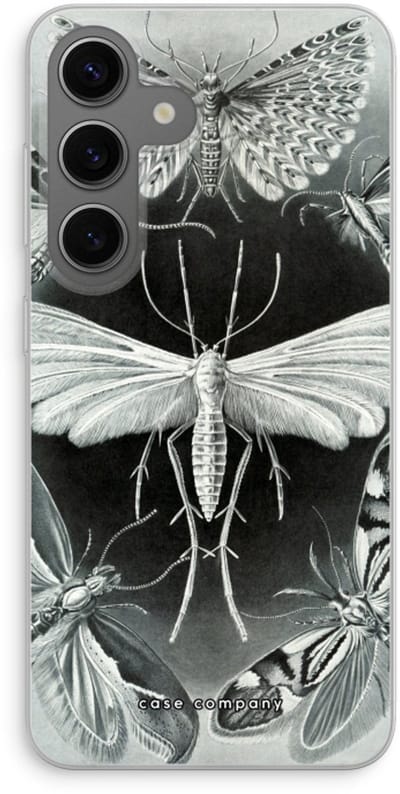 Case Company® - Hoesje geschikt voor Samsung Galaxy S24 hoesje - Haeckel Tineida - Soft Cover Telefoonhoesje - Bescherming aan alle Kanten en Schermrand