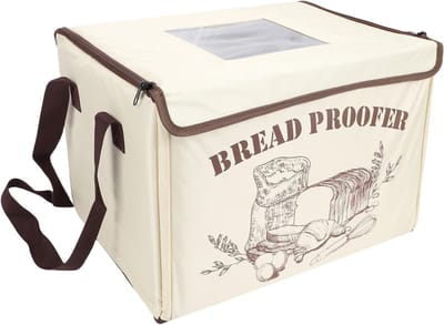 Brood Rijskast - Deeg Fermentatie - Bakken Thuis - Instelbare Temperatuur - 44 x 35 x 8 cm - Zwart