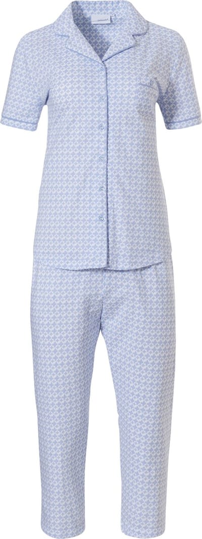 Pastunette - Soft Blue - Dames Pyjamaset - Blauw - Maat 38