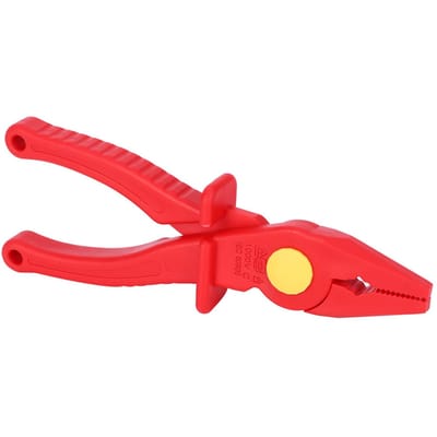 Pince coupante multifonctionnelle isolée en plastique, outils manuels pour l'installation d'instruments red