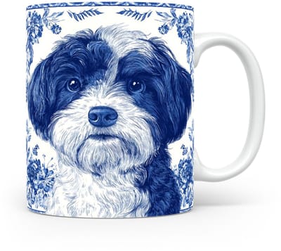 Mok Havanese Beker voor koffie of tas voor thee, cadeau voor dierenliefhebbers, moeder, vader, collega, vriend, vriendin, kantoor, opa, oma, hond, kerst, sinterklaas, verjaardag
