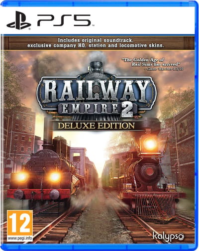 Railway Empire 2 (Deluxe Edition) - Sony PlayStation 5 - Simulator