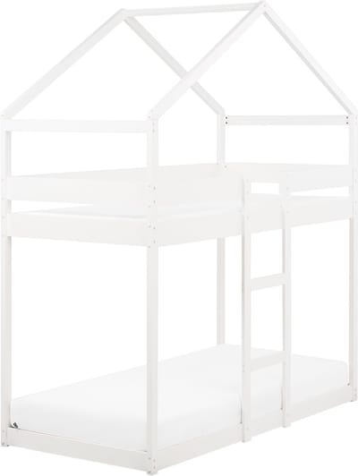 LABATUT - Stapelbed - Wit - 90 x 200 cm - Dennenhout