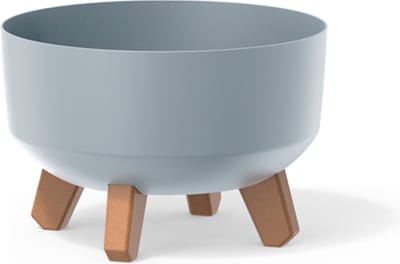Prosperplast Gracia Laag - Bloempot - Lichtgrijskleur - 13.3L