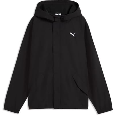 Zachte fleece hoodie voor kinderen Puma Cat Logo
