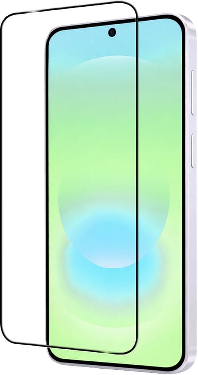Screenprotector Geschikt voor Samsung Galaxy A37 - Full Cover - Beschermglas - Gehard Glas - Tempered Glass - Screen Protector