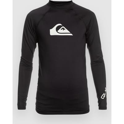 Quiksilver All Time Kids Lycra met lange mouwen zwart