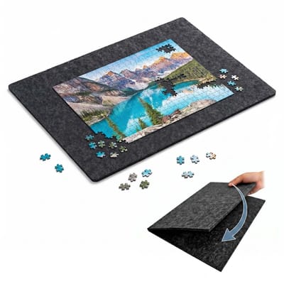 Puzzelmat - tot 2000 stukjes - opvouwbaar - vilt