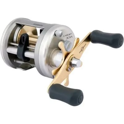 Linkshandige hengelsporto reel Shimano Cardiff A 301
