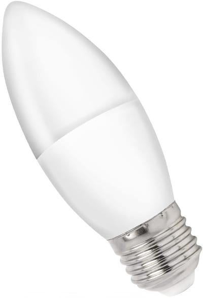 Spectrum LED Kaarslamp E27 8W - 230V - 710 Lumen - 3000K Warm wit - Gezellig licht - Energiezuinig