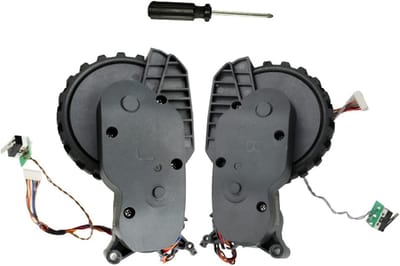Robot Stofzuiger Wielen - Reserveonderdelen Set - Robot Onderhoud - Milieuvriendelijke Materialen - 2 Inch Wielbreedte - Links Rechts