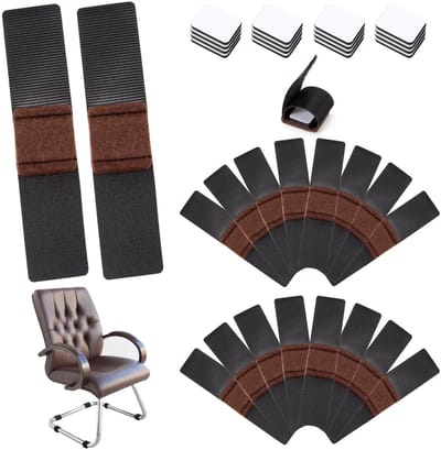 Dailygoods- Meubelvilt 16 Stuks - Viltglijders - Zelfklevend - Herbruikbaar - Meubelviltjes - Vilt op Rol