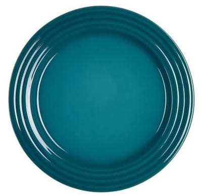 Le Creuset Ontbijtbord / Dessertbord - Deap Teal - ø 22 cm