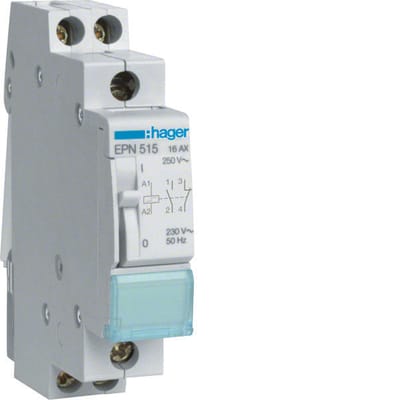 Hager EPN Bistable Relay - EPN515 - E2ZNP