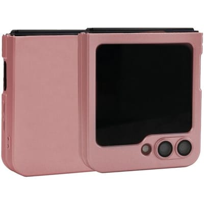 ShieldCase Ultradunne slim case geschikt voor Samsung Galaxy Z Flip 6 hoesje - kunststof telefoonhoesje voor optimale bescherming - Back cover van hardplastic materiaal (roségoud)