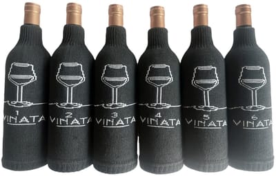 Vinata Rea blind tasting sleeves - 6 stuks - genummerd