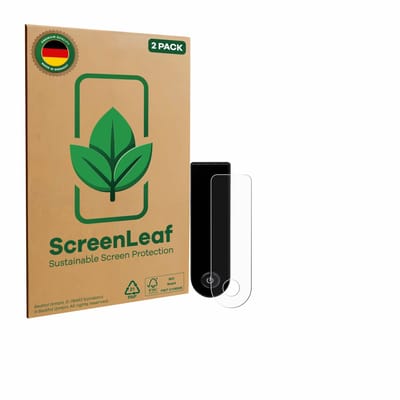 2 Stuks Screenprotector voor Xiaomi Electric Scooter 5 Max - Hoogwaardige Beschermfolie transparant