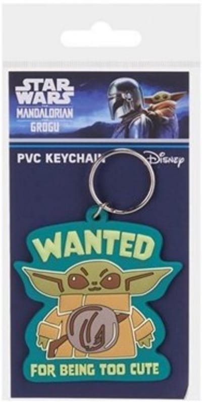 Star Wars - Madalorian Grogu - Wanted For Being Too Cute - Sleutelhanger