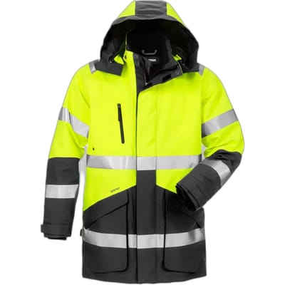 Fristads Hi Vis Gore-Tex 3-In-1 Winterparka Klasse 3 4989 Gxb - Hi-Vis geel/zwart - XS