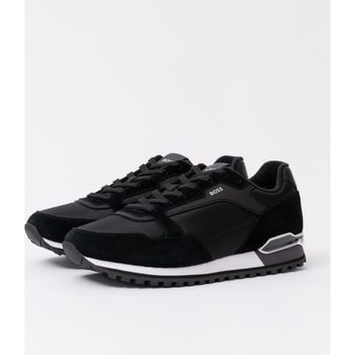 BOSS Orange Parkour-L Heren Suède/Mesh Sneakers
