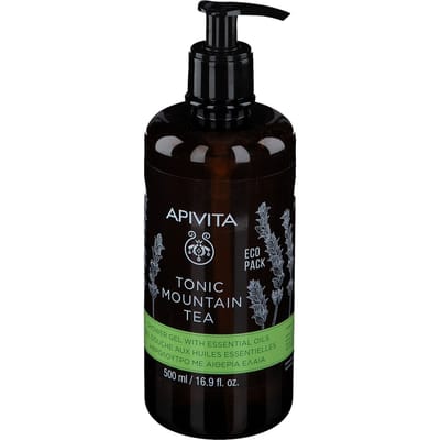 Apivita Body Care Tonic Mountain Tea Shower Gel with Essential Oils 500ml
