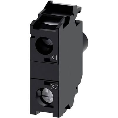 Siemens 3SU14011BG201AA0 LED-module Voor frontbevestiging Rood 24 V DC/AC 1 stuk(s)