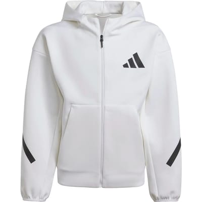 Adidas Z.n.e Sweatshirt Met Rits Wit 7-8 Years Kinderen