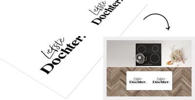 Keukenloper - Loper keuken - Dochter - Woordenboek - Quotes - Liefste Dochter - Spreuken - Tekst - 120x50 cm - Keukenloper vinyl