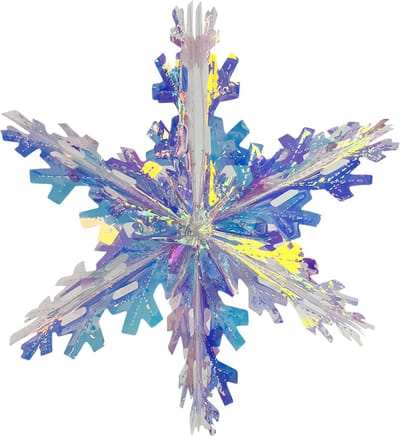 KerstversieringKerstdecoratie Kerst Slinger Guirlande Kerst Versiering Kerst Decoratie Ster Slingers Glinster - 25 Cm